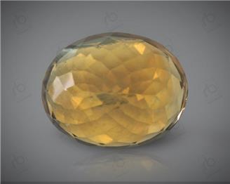 Yellow Citrine Natural Certified  9.48CTS-8524